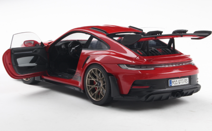 PORSCHE 911 GT3 RS 992 ROUGE SOLIDO 1/18°