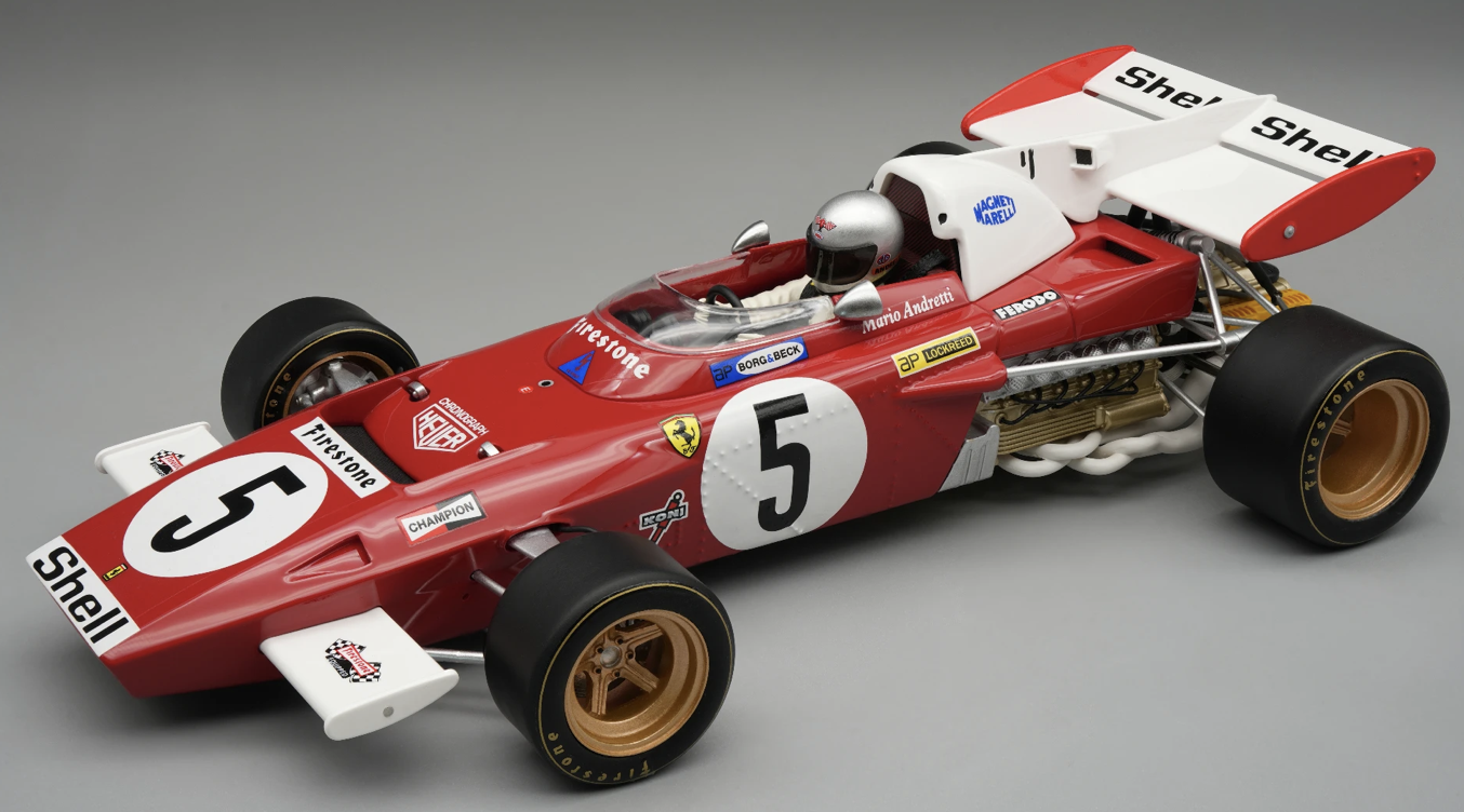 FERRARI 312 B2 F1 #5 1971 GP ALLEMAGNE TECNOMODEL 1/18°