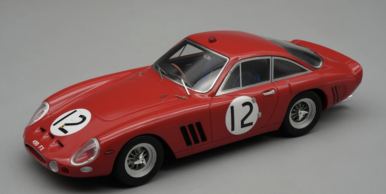 Ferrari 330 LMB Le Mans 24h 1963 car #12 Maranello Concessionaires technomodel 1/43