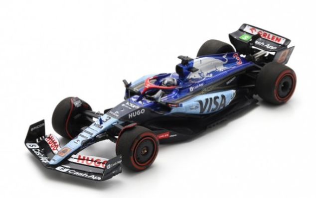 VISA CASH APP RB N°3 Visa Cash RB F1 Team VCARB 01 GP Singapour 2024 Daniel Ricciardo (dernière course) (1/43) SPARK