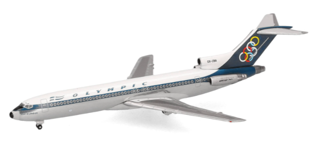 Olympic Airways Boeing 727-200 - SX-CBA "Mount Olympus" HERPA 1/500
