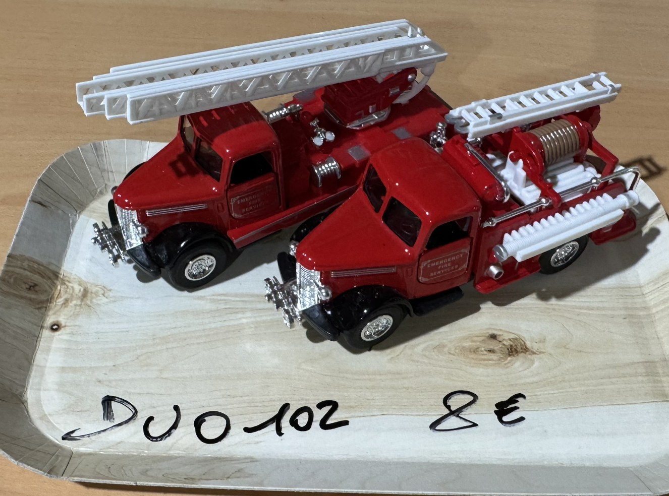 DUO CAMION POMPIER