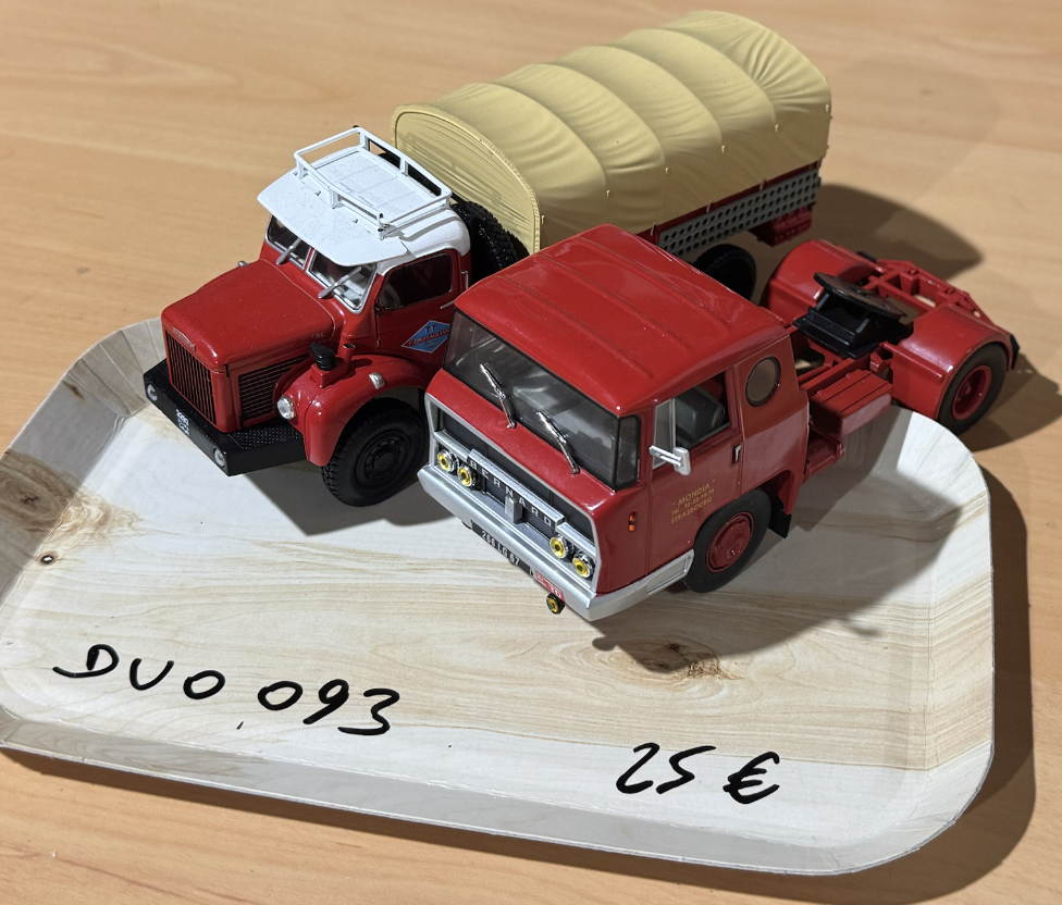 DUO CAMION ROUGE