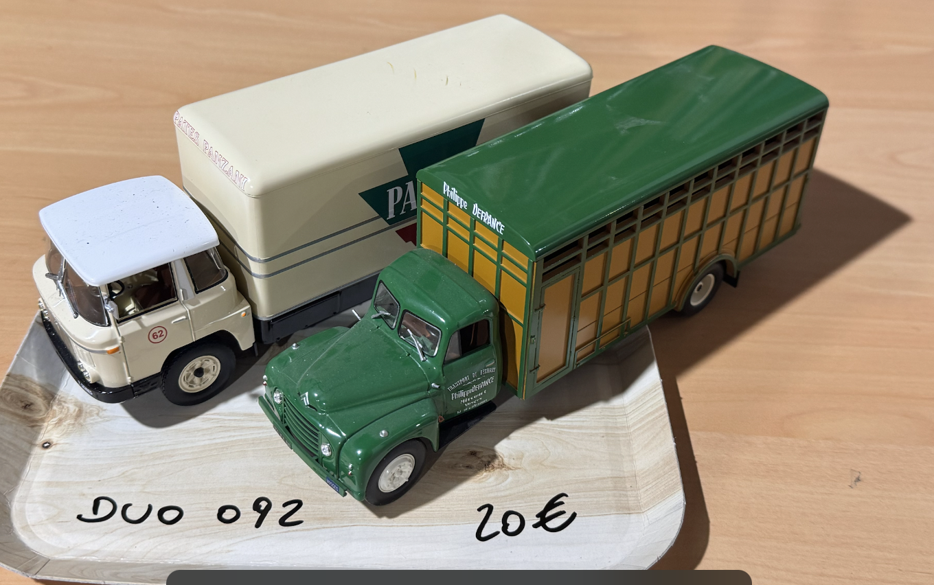 DUO CAMION FRANÇAIS IXO