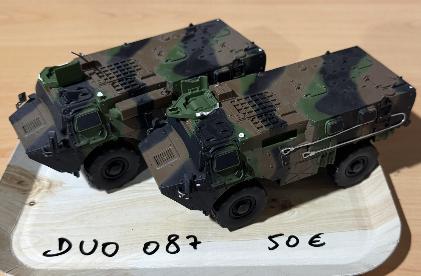 DUO CAMION MILITAIRE