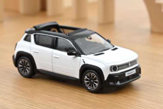 RENAULT 4 E-TECH 2025 BLANCHE NOREV 1/43°