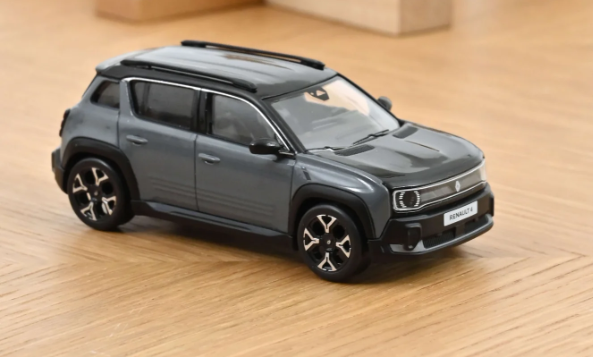 RENAULT 4 E-TECH 2025 GRISE NOREV 1/43°