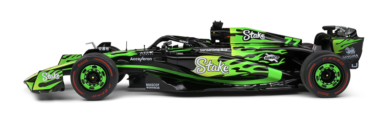 KICK SAUBER F1 TEAM C44 – LAS VEGAS GP – 2024 – V.BOTTAS SOLIDO 1/18