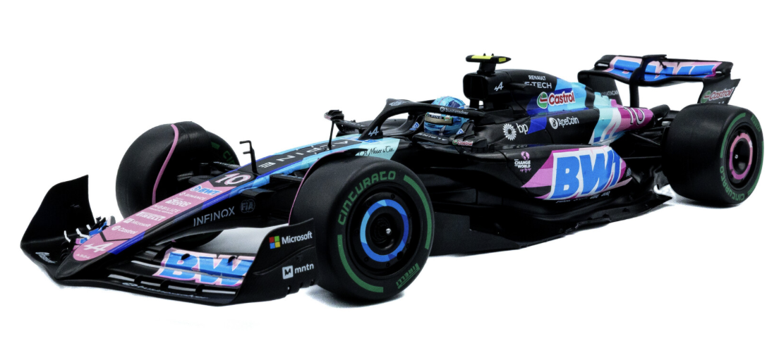 ALPINE F1 TEAM A524 – BRAZILIAN GP – 2024 – P.GASLY SOLIDO 1/18
