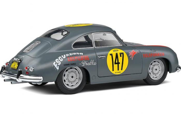 PORSCHE 356 PRE-A N°147 TRIBUTE 1954 SOLIDO 1/18°