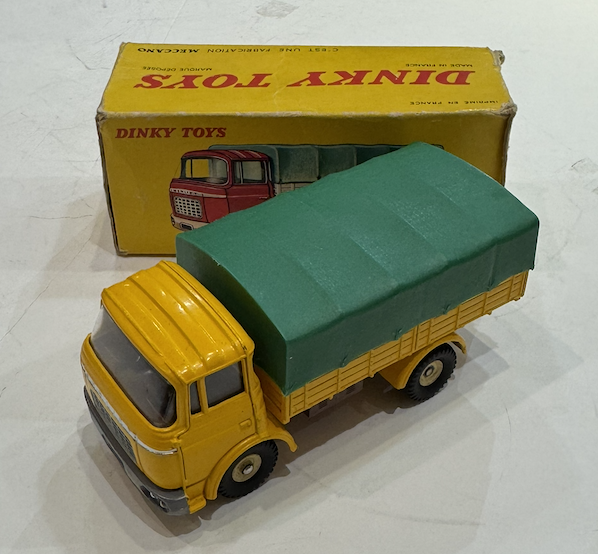BERLIET CAMION BACHÉ GAK DINKY 1/43