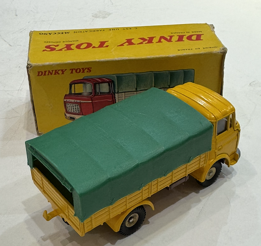 BERLIET CAMION BACHÉ GAK DINKY 1/43