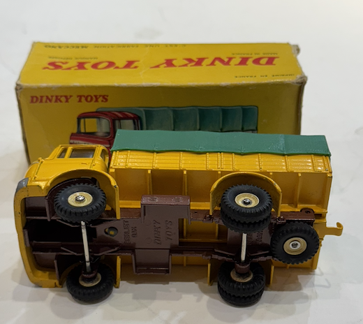 BERLIET CAMION BACHÉ GAK DINKY 1/43