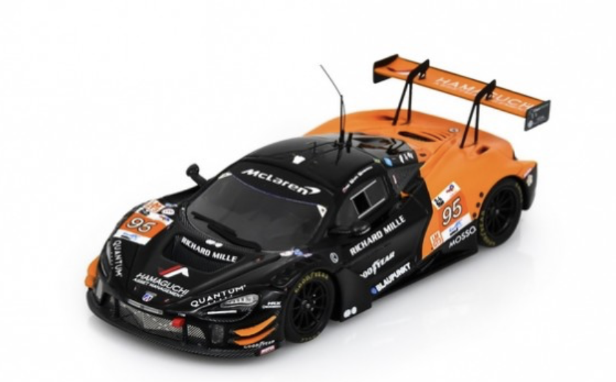 MCLAREN 720S GT3 Evo N°95 INCEPTION RACING 24H Le Mans 2024 SPARK 1/43