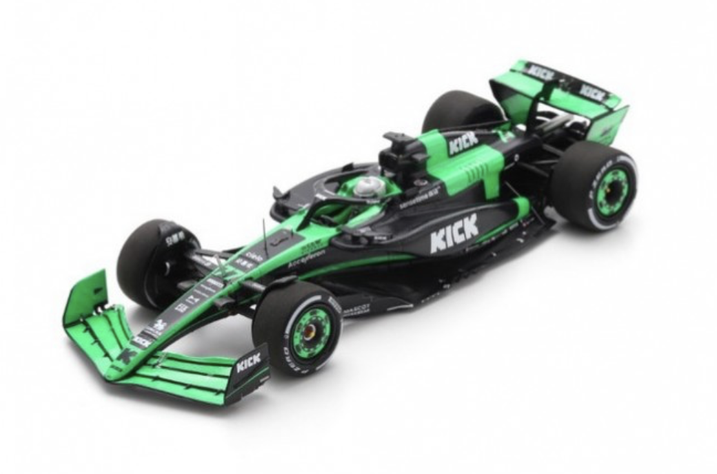 Stake F1 Team Kick Sauber GP Abu Dhabi 2024 Valtteri Bottas "Last Race" SPARK 1/43