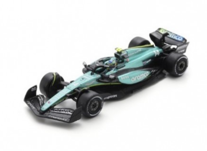 ASTON MARTIN AMR24 N°14 Aramco F1 Team 2024 Fernando Alonso SPARK 1/64