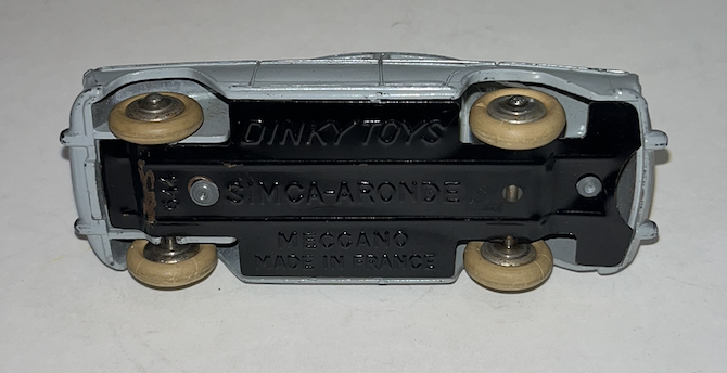 SIMCA ARONDE DINKY 1/43