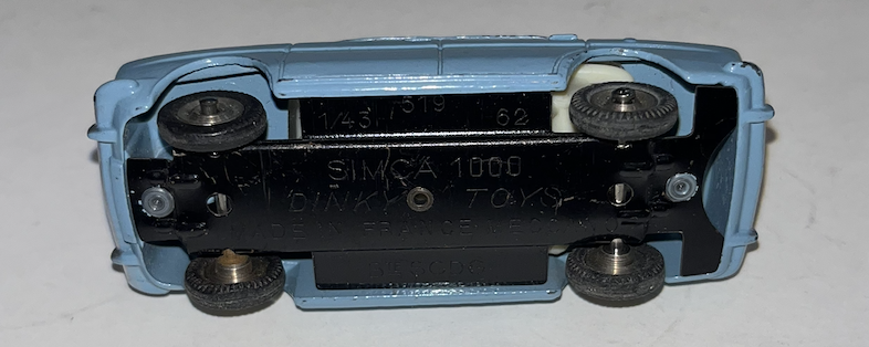 SIMCA 1000 DINKY 1/43