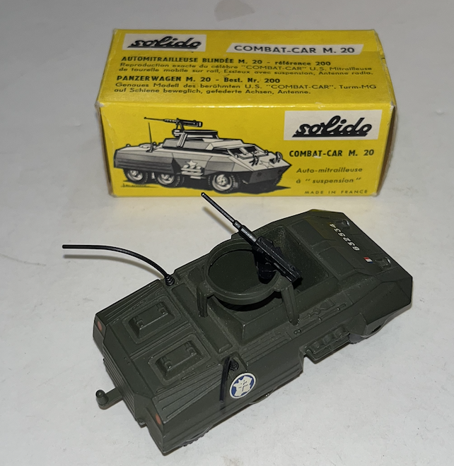 COMBAT-CAR M.20 SOLIDO 1/43