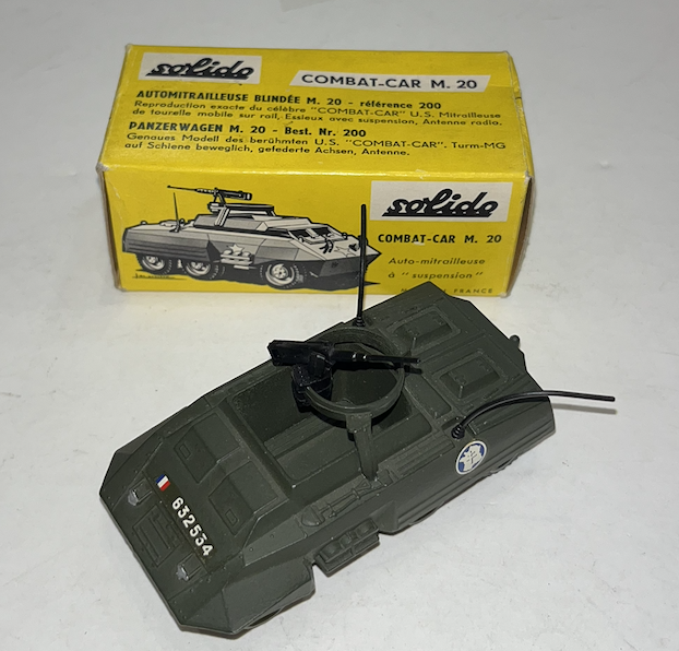 COMBAT-CAR M.20 SOLIDO 1/43
