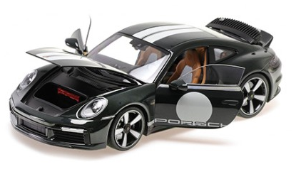 PORSCHE 911 SPORT CLASSIC 2022 VERTE MINICHAMPS 1/18°
