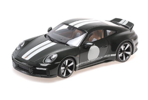 PORSCHE 911 SPORT CLASSIC 2022 GREEN MINICHAMPS 1/18°