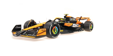 MCLAREN MCL38 L.NORRIS VAINQUEUR GP MIAMI 2024 MINICHAMPS 1/12°