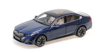 BMW I5 2023 BLEU MINICHAMPS 1/18°