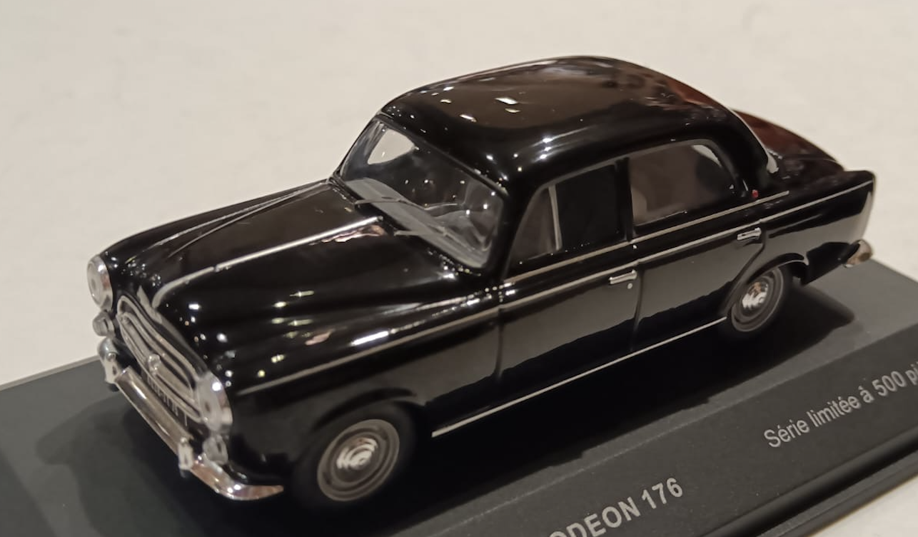 PEUGEOT 403 ODEON BLACK 1/43