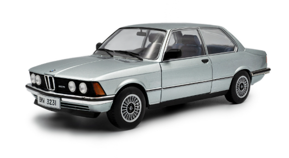 BMW 323I E21 BLEU SAPHIRE 1980 SOLIDO 1/18°