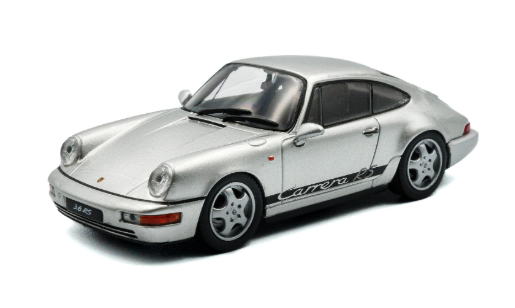 PORSCHE 911-964 RS 1992 SILVER SOLIDO 1/43°