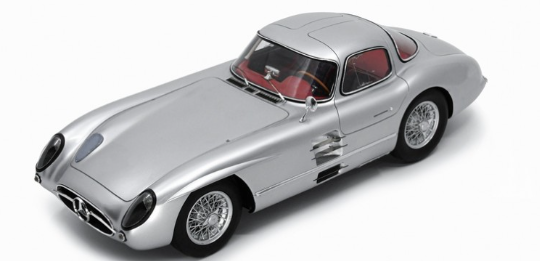 MERCEDES-BENZ 300 SLR Uhlenhaut Coupé 1955 Gris SCHUCO 1/12