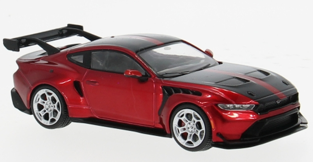 FORD MUSTANG GTD 2025 ROUGE IXO 1/43°