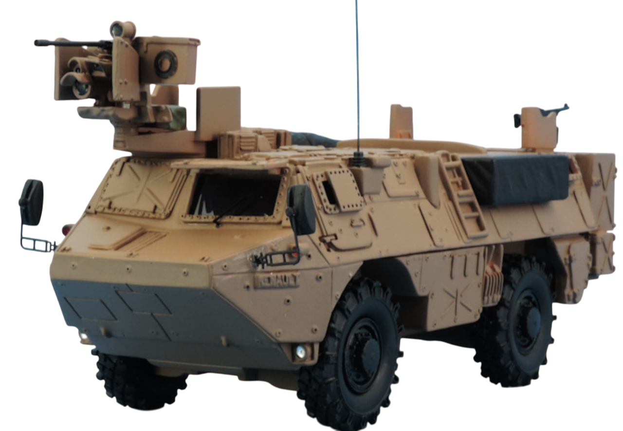 VAB NG RENAULT TRUCK DEFENDER/ARGUUS BRUN TERRE DE FRANCE MASTER FIGHTER 1/48