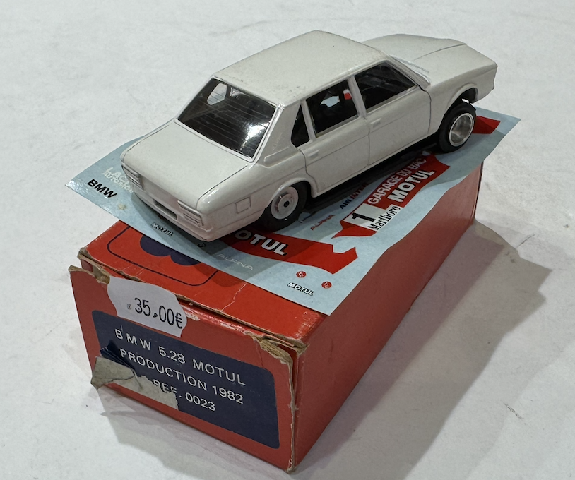 BMW 528 MOTUL PRODUCTION 1982 SOLIDO TOP 43 1/43