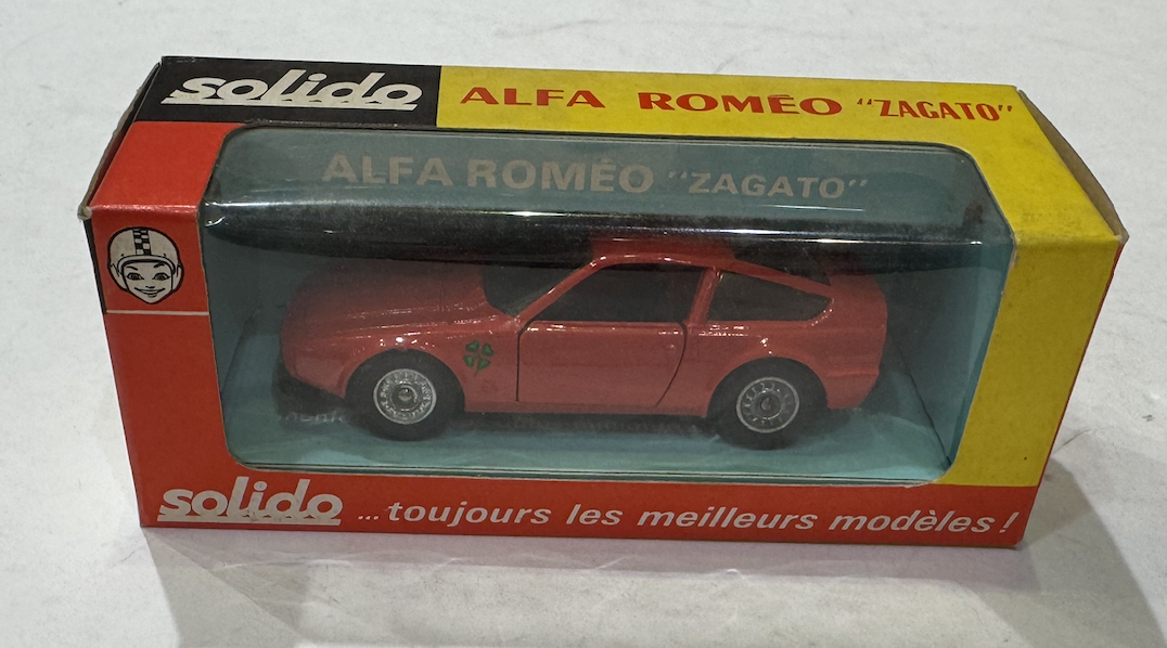 ALFA ROMEO ZAGATO SOLIDO 1/43°