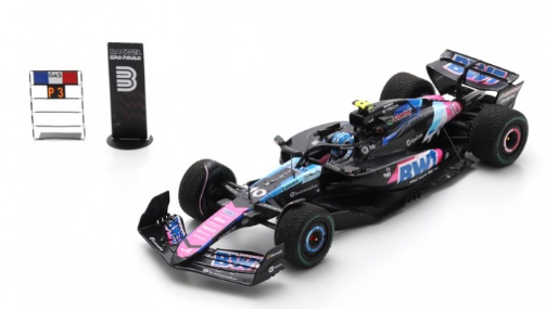 BWT ALPINE F1 A524 GASLY 3rd BRASILIAN GP 2024 SPARK 1/43°