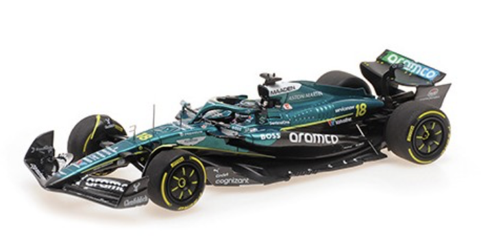 Aston Martin Mercedes AMR25 18 Lance Stroll F1 Chine 2025 Minichamps 1/43