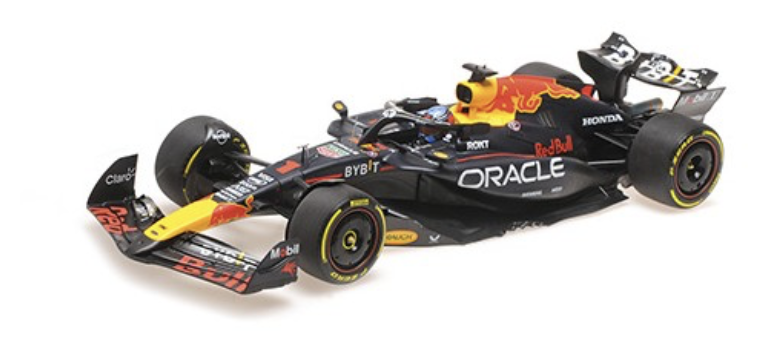 Red Bull RB20 1 Max Verstappen F1 World Champion Las Vegas 2024 Minichamps 1/18