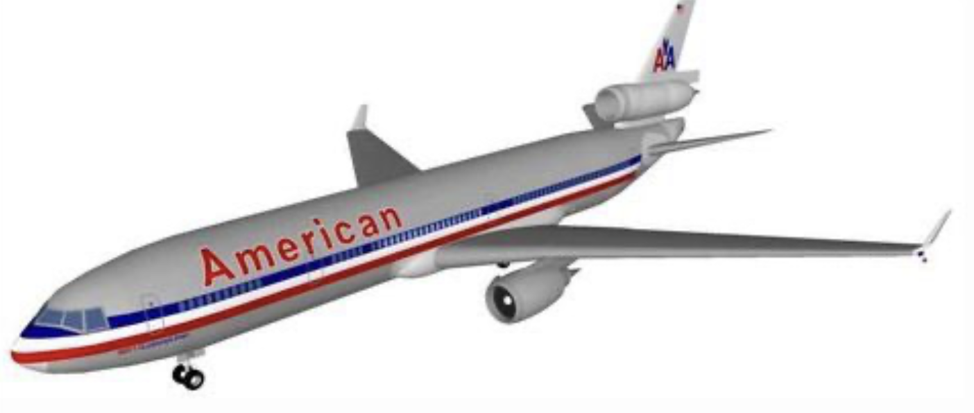 AMERICAN AIRLINES MCDONNELL DOUGLAS MD-11 HERPA 1/500