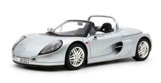 RENAULT SPIDER ARGENT 1999 OTTOMOBILE 1/18°