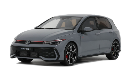 VW GOLF 8 GTI MK2 2024 GRISE OTTOMOBILE 1/18°