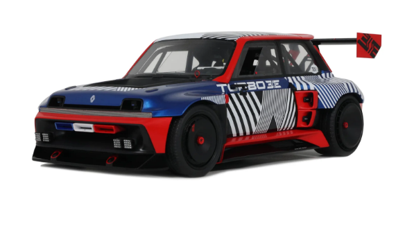 RENAULT 5 TURBO 3E E-TECH BLEU 2024 OTTOMOBILE 1/18°
