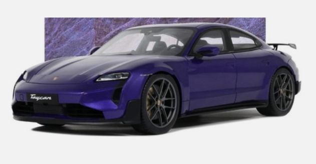PORSCHE TAYCAN TURBO GT VIOLETTE 2025 GT SPIRIT 1/18°