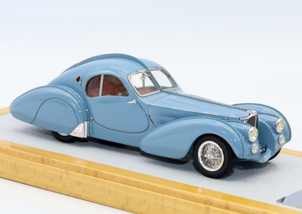 BUGATTI T57S ATLANTIC GRISE 1936 CHROMES 1/43°