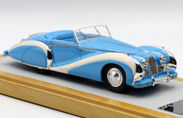 TALBOT LAGO T262 1948 CABRIOLET GRAND SPORT SAOUTCHIK CHROMES 1/43°