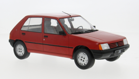 PEUGEOT 205 ROUGE 1984 5 PORTES MODELCARGROUP 1/18°