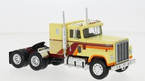INTERNATIONAL TRANSTAR 4300 1980 YELLOW IXO 1/43