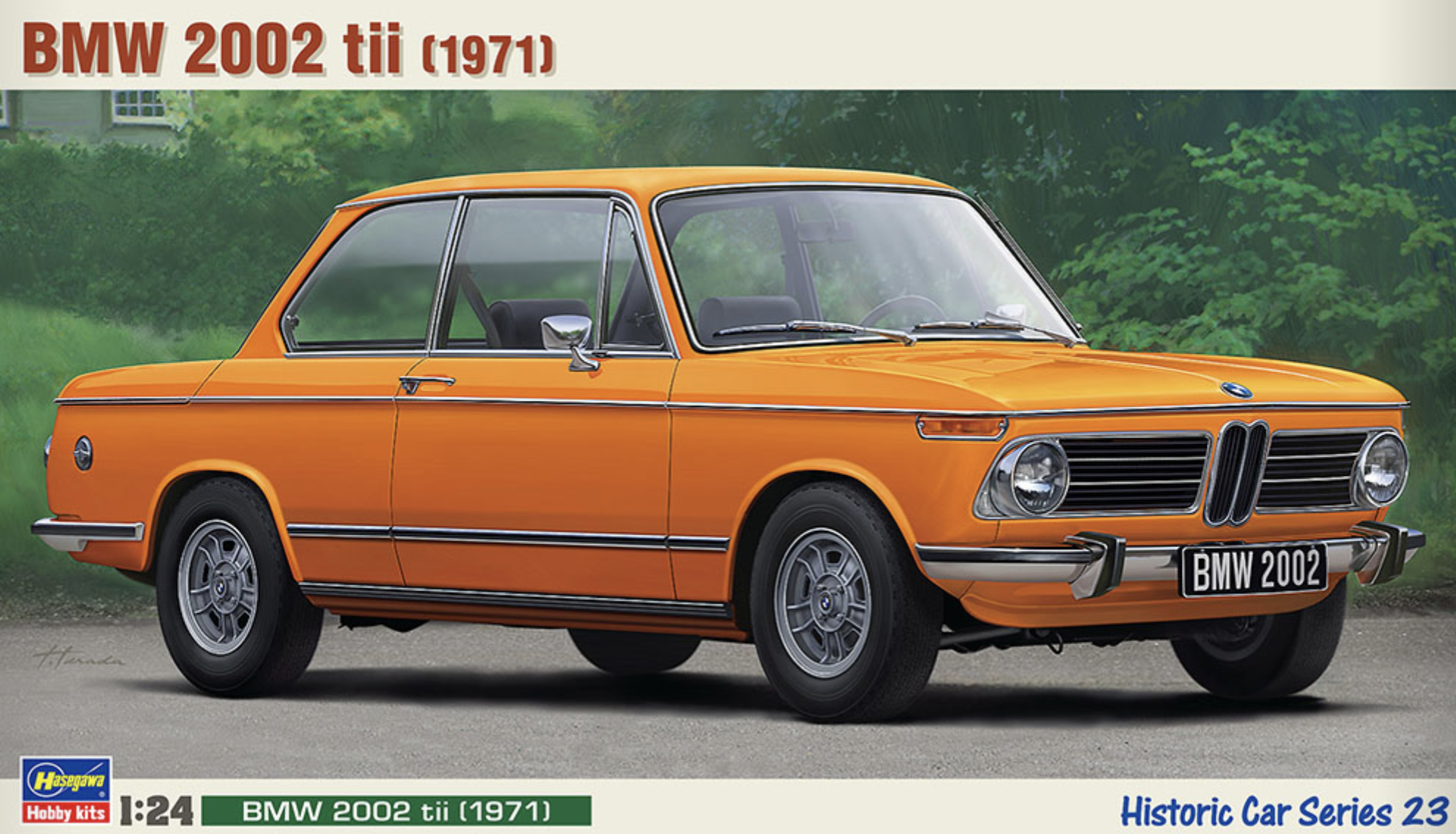 BMW 2002 TII 1971 HASEGAWA 1/24