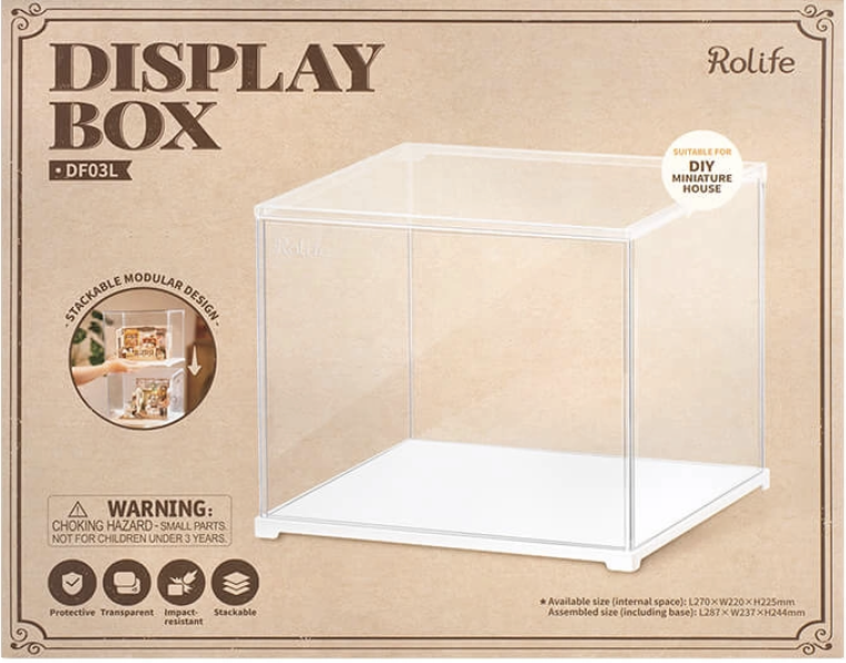 Rolife Miniature House Display Box